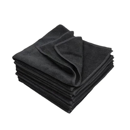 Black Ultra-fine Fiber Dishwashing Cloth, Multifunctional Car Cleaning Cloth,Kichen Accessories Kitchen Towels - MyLootWare