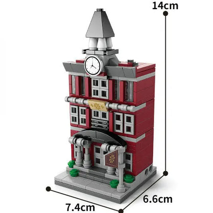 House Building Blocks Mini City Store Street View