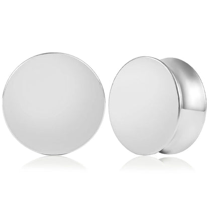 Doearko 2PCS Cool Stainless Steel Solid Double