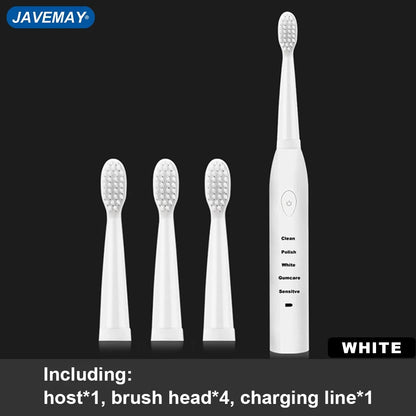 Powerful Ultrasonic Sonic Electric Toothbrush USB
