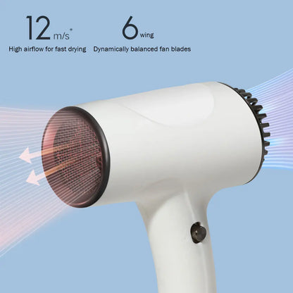 Wireless Portable Hair Dryer Home Travel Quick Dry