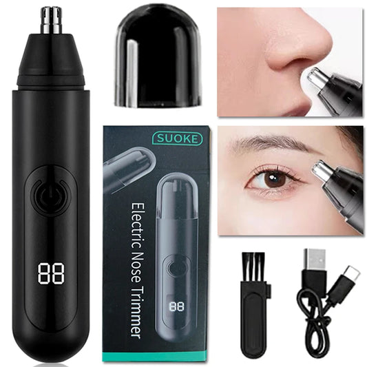 Nose Hair Trimmer Professional Electric Portable Men Mini Nose Hair Trimmer USB Charging New High Quality ear nose trimmer