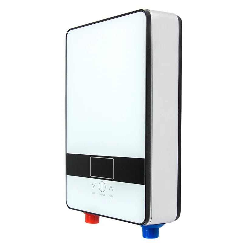 6500w Instant Tankless Water Heater 220v Thermostat Induction Heater Smart Touch Electric Heaters Shower Automatica High Quality - MyLootWare