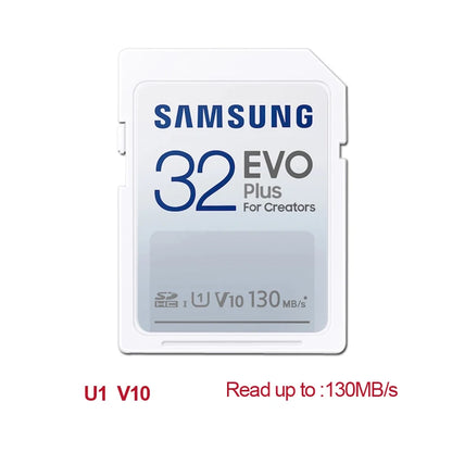 Samsung EVO Plus SD Card 32-256GB High-Speed