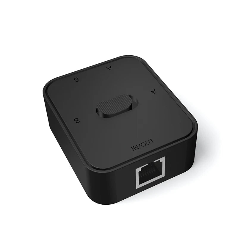 Cable Switch Supports Gigabit Transmission Rates Physical Isolation To Prevent IP Series Connection Network Cable Input Port - MyLootWare