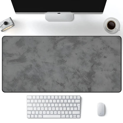 Mouse pad gaming mouse pad desk gray marble