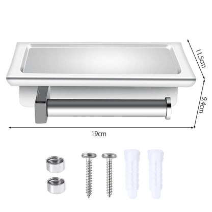 Stainless Steel Bathroom Paper Holder Toilet Roll