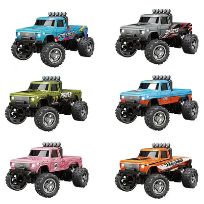 RC Off-Road Monster Truck 1/64 Remote Control Mini