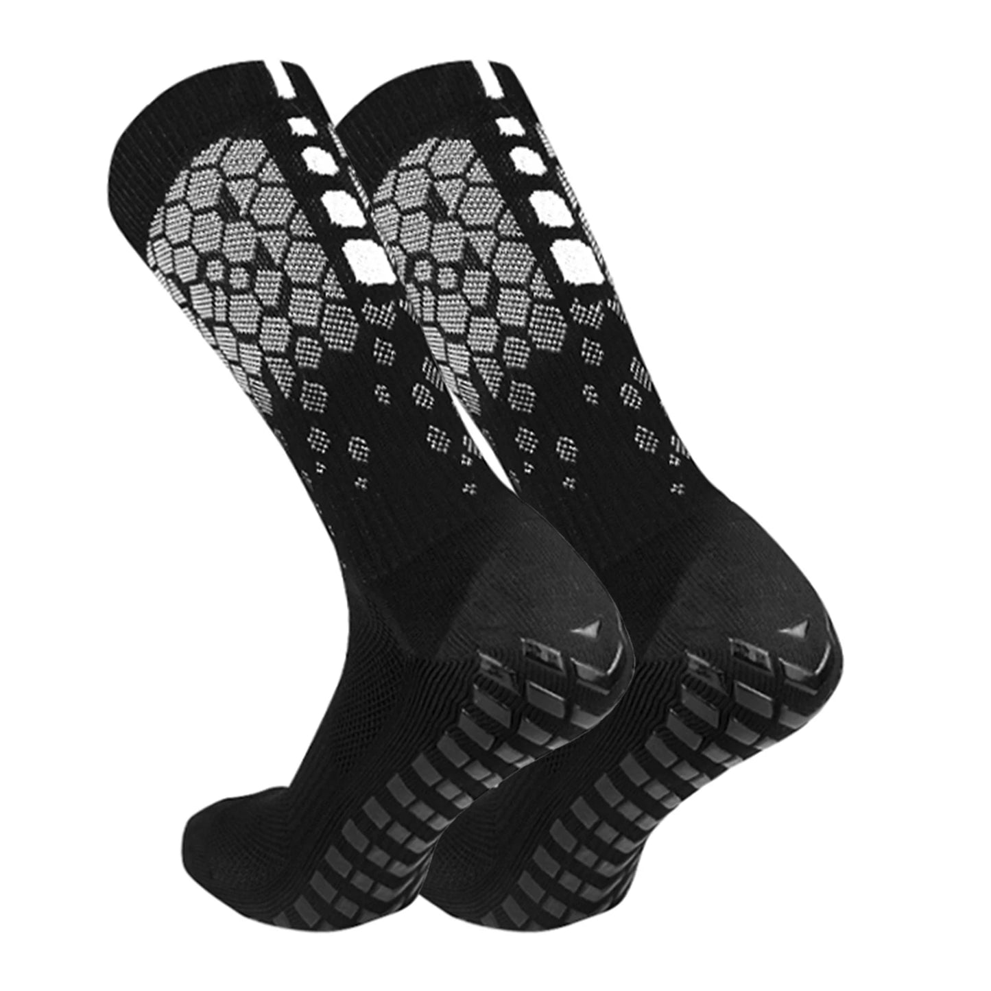 Anti-slip Soccer Socks for Men and Women Breathable Athletic Socks with Grippers for Yoga Football Gym - MyLootWare