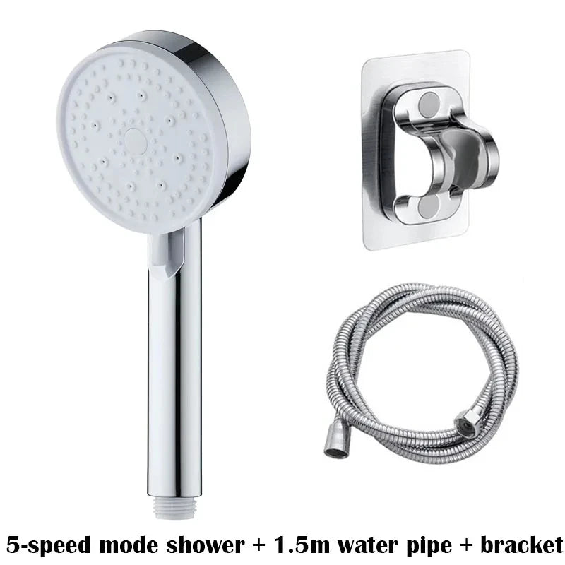 5-Mode High Pressure Handheld Shower Head - MyLootWare