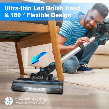 INSE 20KPa Cordless Stick Vacuum Cleaner
