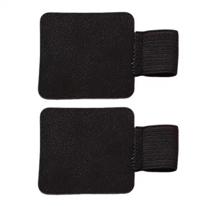 2/1Pack Elastic Pen Loop Holder Self-Adhesive PU Leather Clip Pencil For Notebooks Journals Planners - MyLootWare