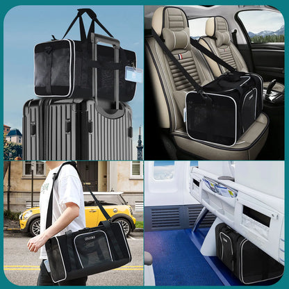 Soft Pet Carriers Portable Breathable Foldable Bag