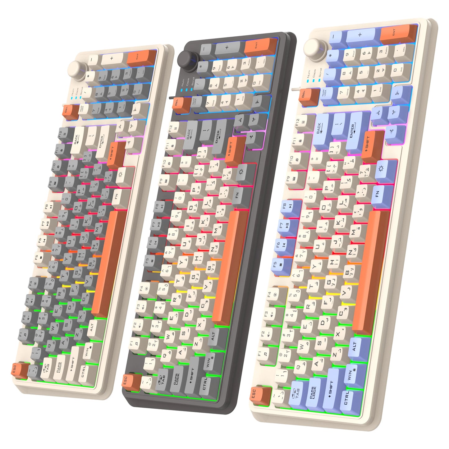 K82 Gaming Gaming Keyboard Glows Wired USB Desktop