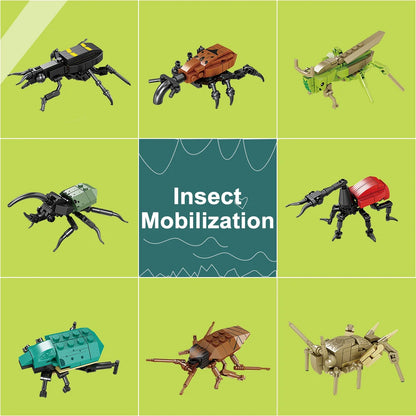 Weevil Insect Series Model Building Blocks Toys