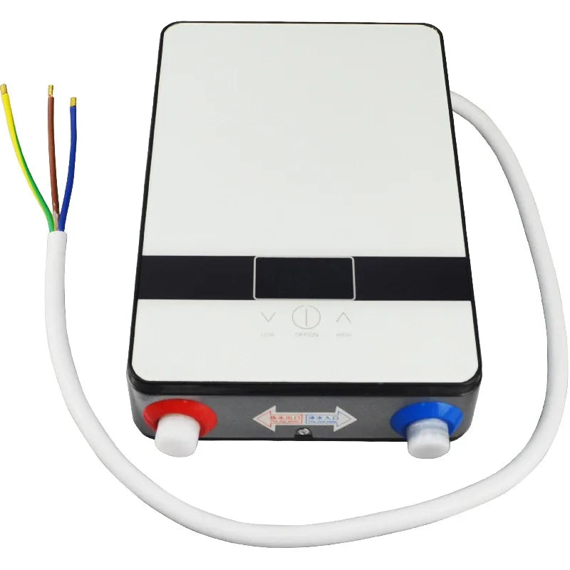 6500w Instant Tankless Water Heater 220v Thermostat Induction Heater Smart Touch Electric Heaters Shower Automatica High Quality - MyLootWare
