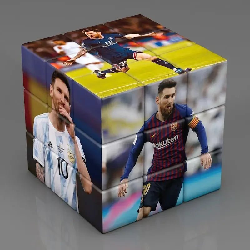 3x3x3 Magic Cube (Van Gogh, CR7, Messi) - MyLootWare