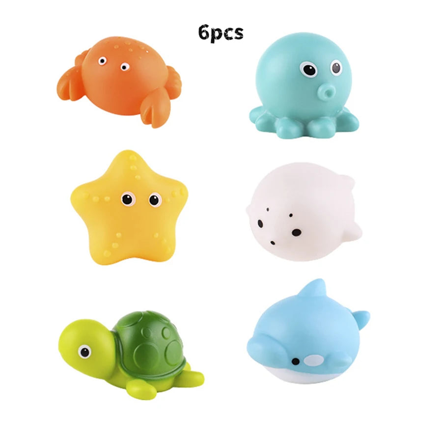 Children Bath Toys Indoor And Outdoor Swimming Pool Beach Parent-child Interactive Catch Fish Game Toys Water Floating Fish Toys - MyLootWare