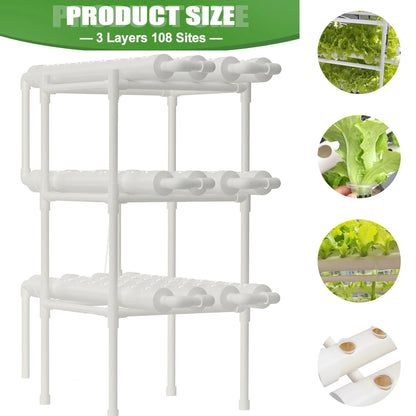 Hydroponics Growing System Kit,BHTNYOO 3