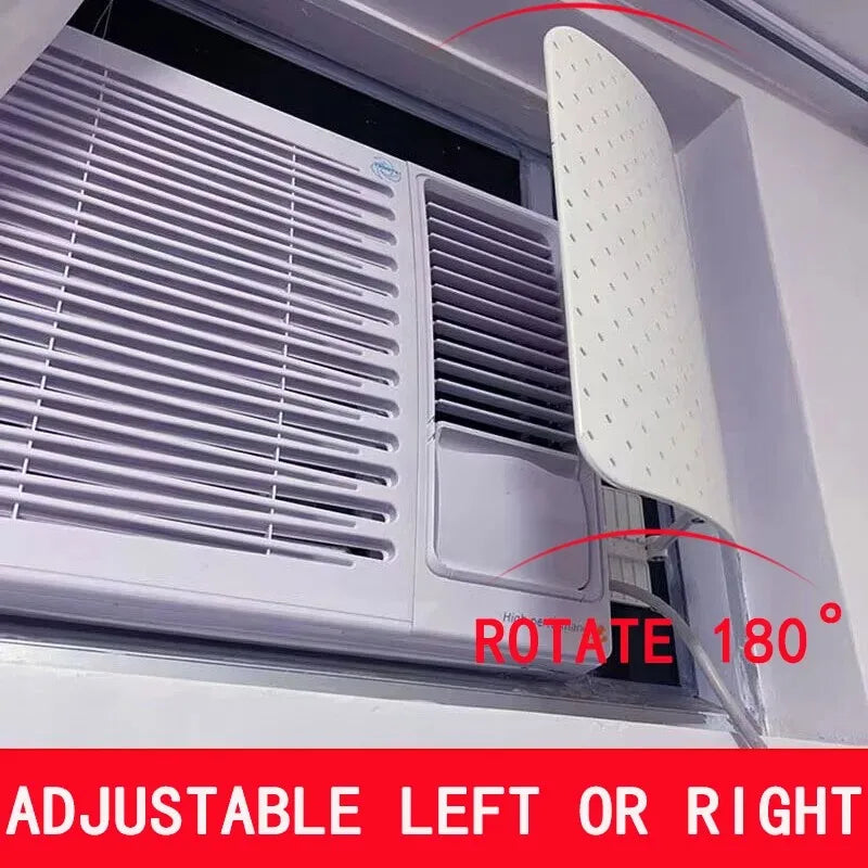 Air Conditioner Wind Deflector Anti-Direct Blowing Windshield Cold Air Deflector Wind Outlet Baffle Casement Wind - MyLootWare