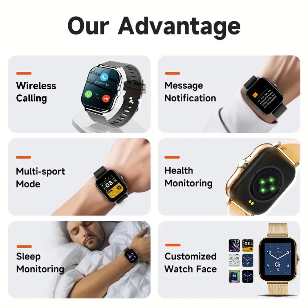 New SmartWatch 1.44-inch Color Screen Full Touch
