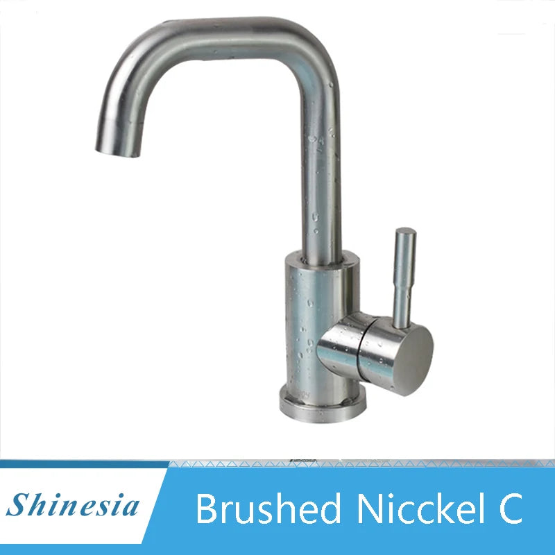 Shinesia 304 Stainless Steel Bathroom Faucet Basin