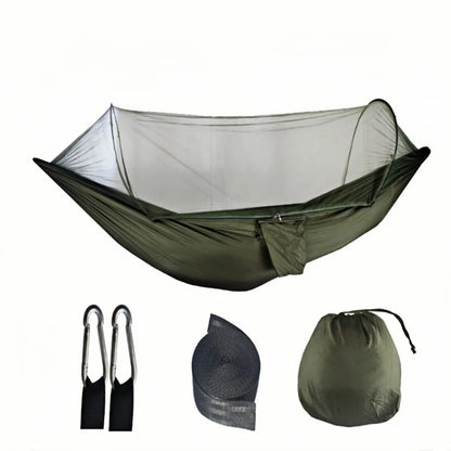 Camping hammock with mosquito net sleeping tent hammock suitable for camping hammock outdoor furniture garden leisure hammock - MyLootWare