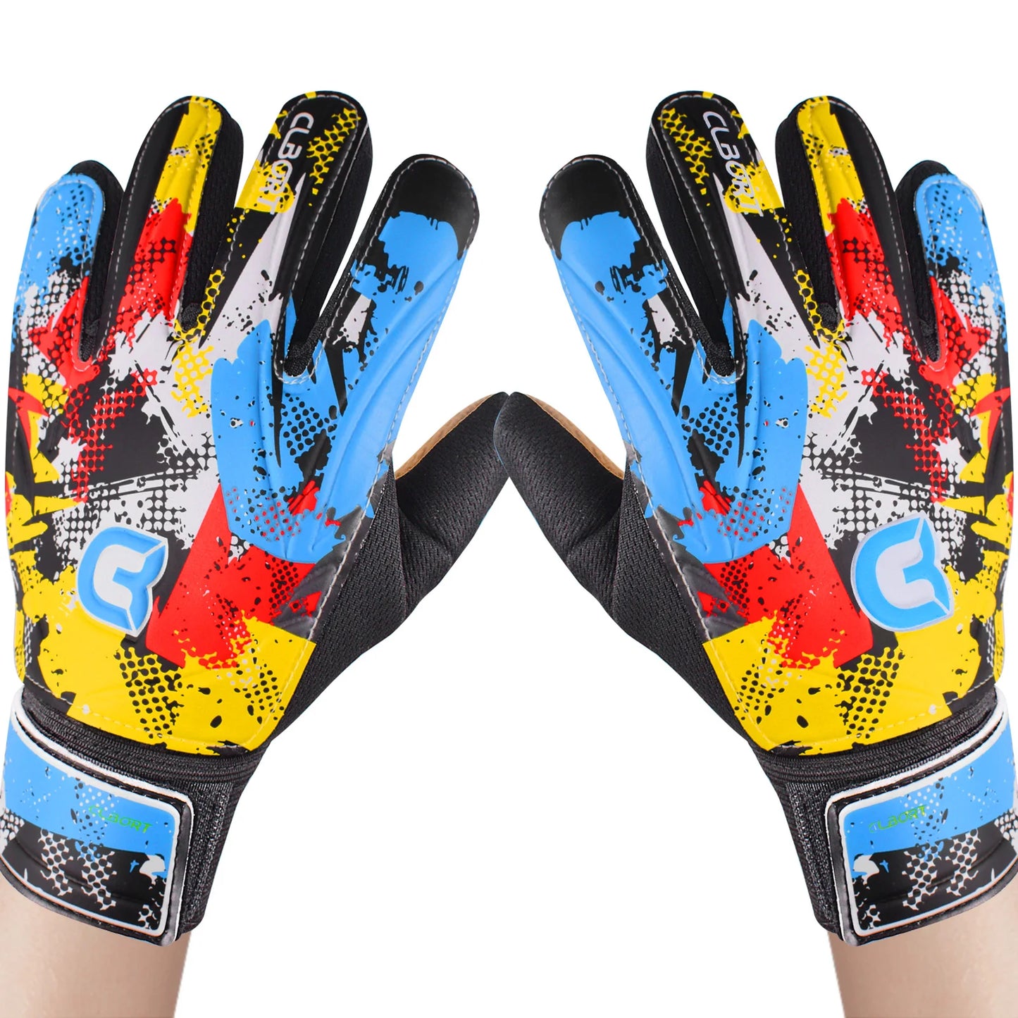 Graffiti Goalkeeper Gloves with Strong Grip