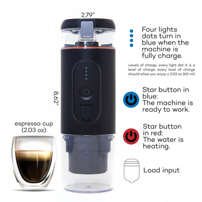 Houselin Portable 20 Bar Electric Espresso