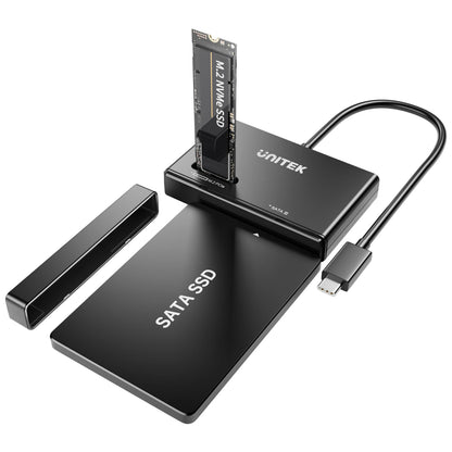 Unitek M.2 NVMe SSD Enclosure Case USB 3.2 to M2