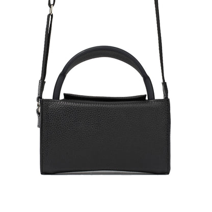 Leather Case with Adjustable Fabric Strap for AirPods Max (Black)-0