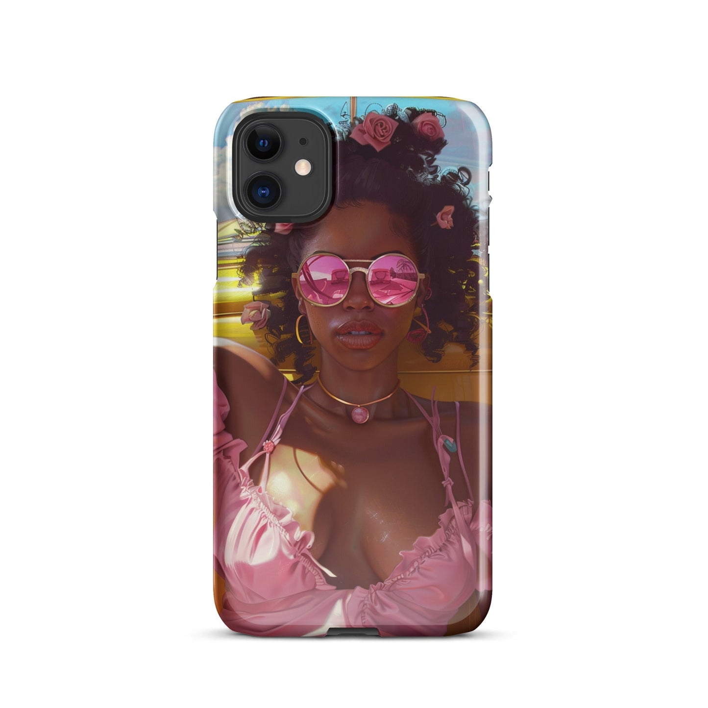 Black Girl Fashionista Phone case for iPhone - MyLootWare