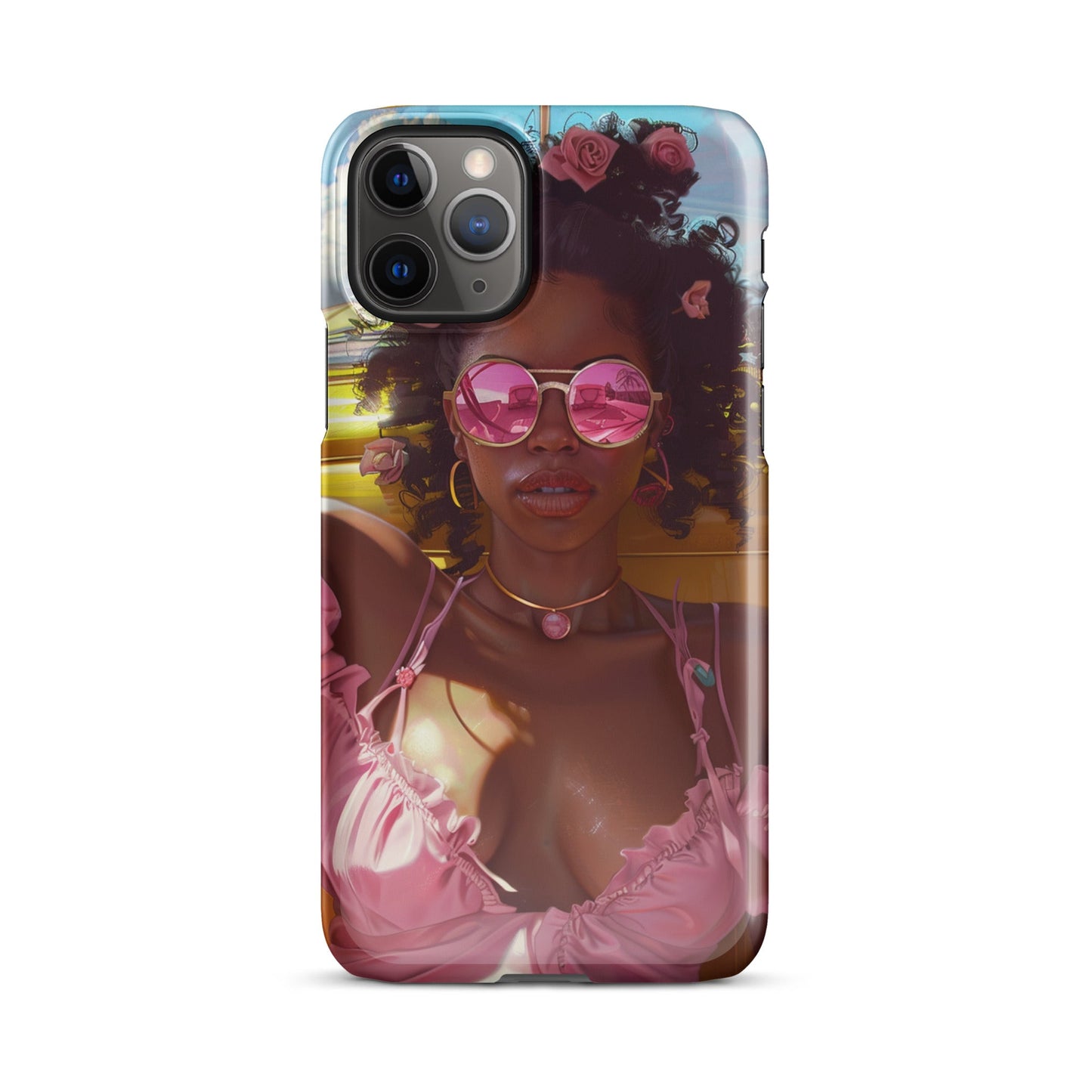 Black Girl Fashionista Phone case for iPhone - MyLootWare