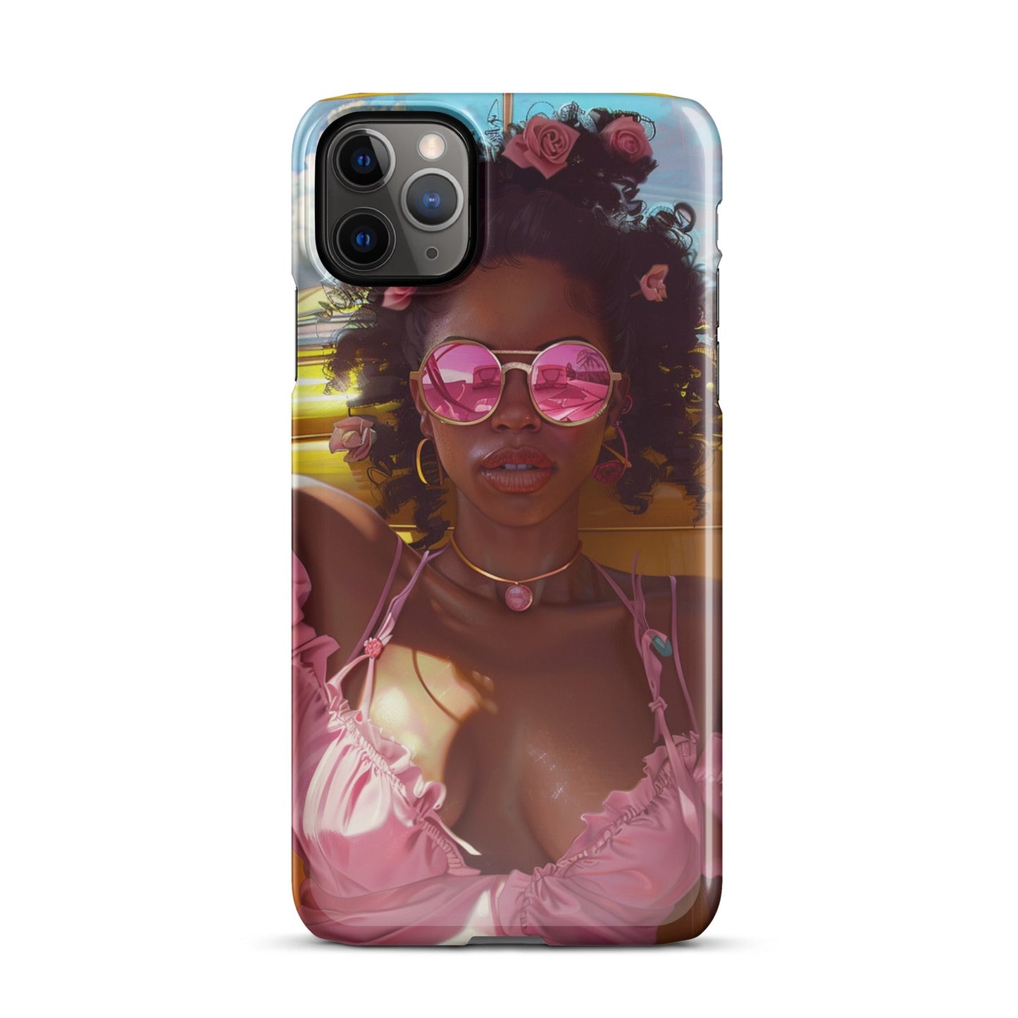 Black Girl Fashionista Phone case for iPhone - MyLootWare