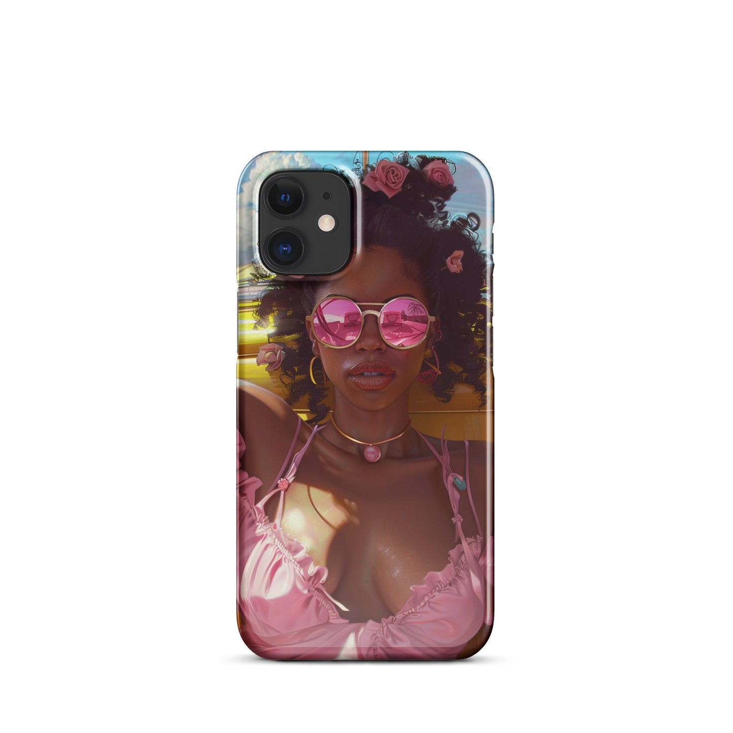 Black Girl Fashionista Phone case for iPhone - MyLootWare