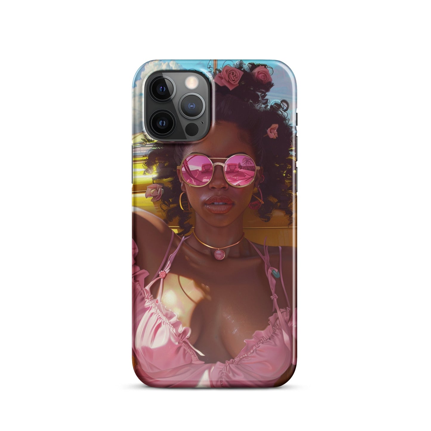 Black Girl Fashionista Phone case for iPhone - MyLootWare