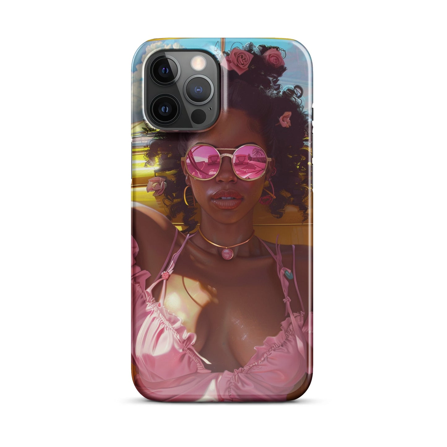 Black Girl Fashionista Phone case for iPhone - MyLootWare