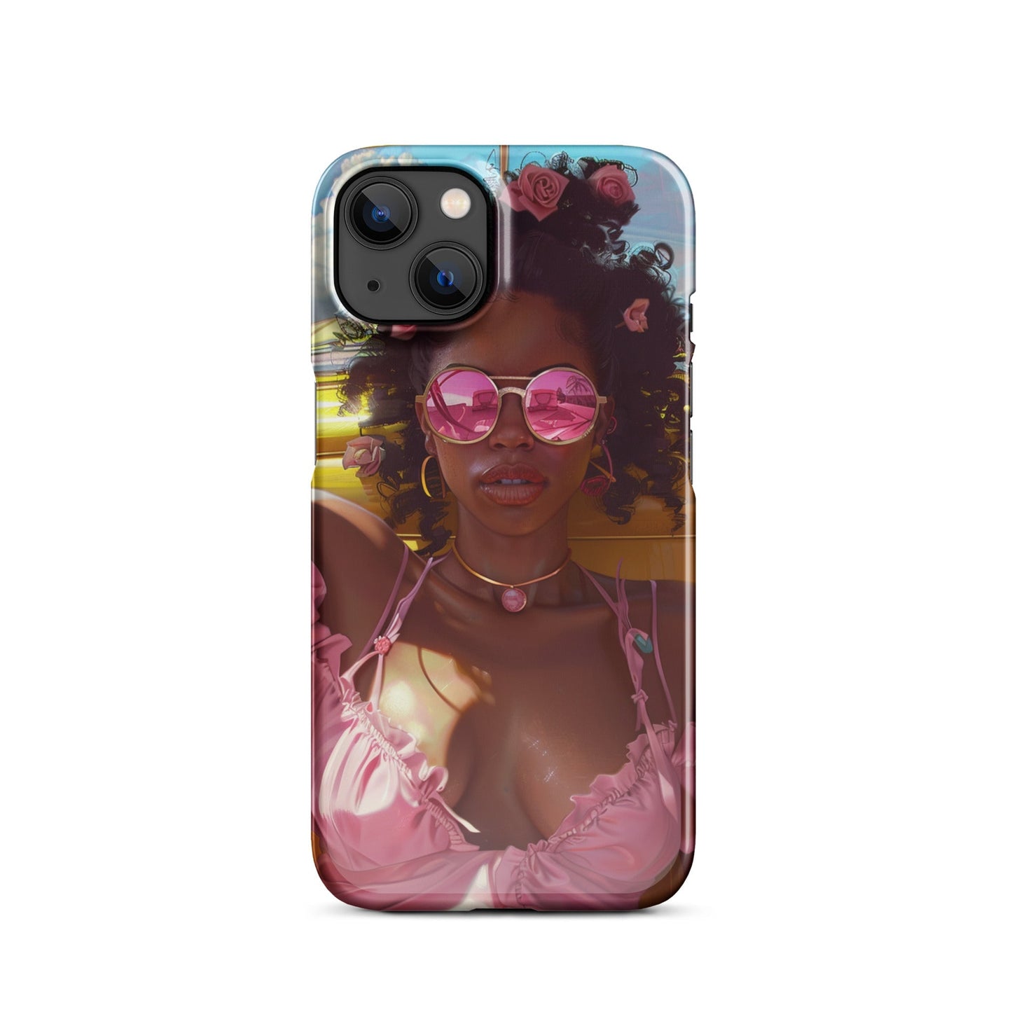 Black Girl Fashionista Phone case for iPhone - MyLootWare