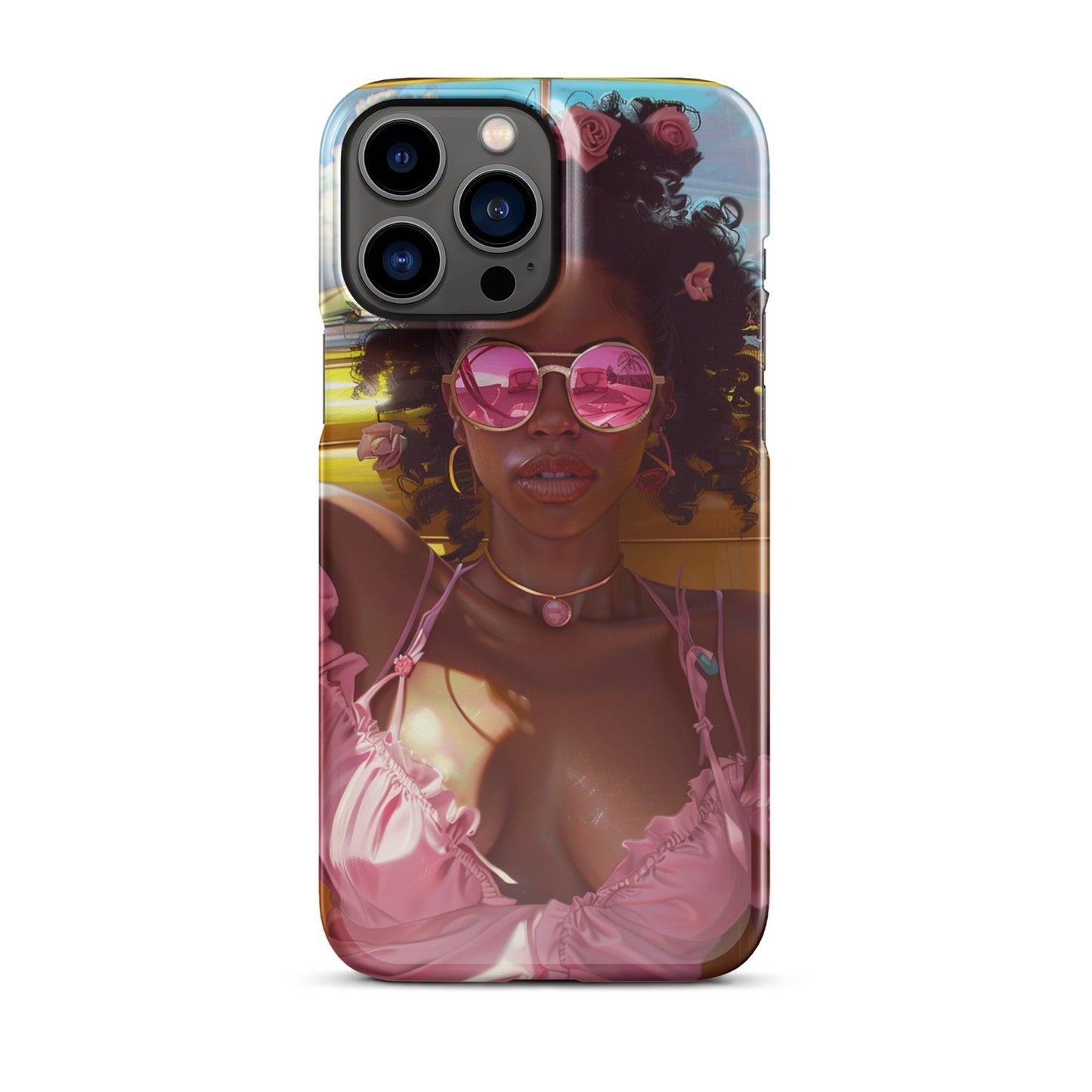 Black Girl Fashionista Phone case for iPhone - MyLootWare