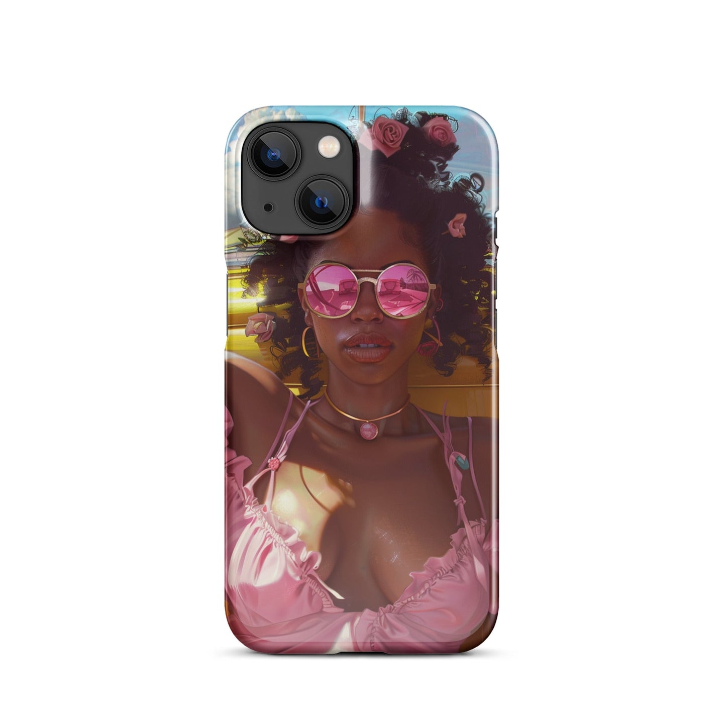 Black Girl Fashionista Phone case for iPhone - MyLootWare