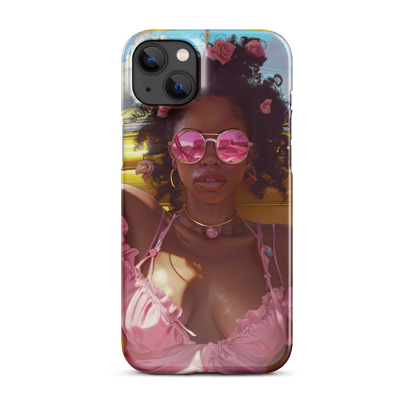 Black Girl Fashionista Phone case for iPhone - MyLootWare