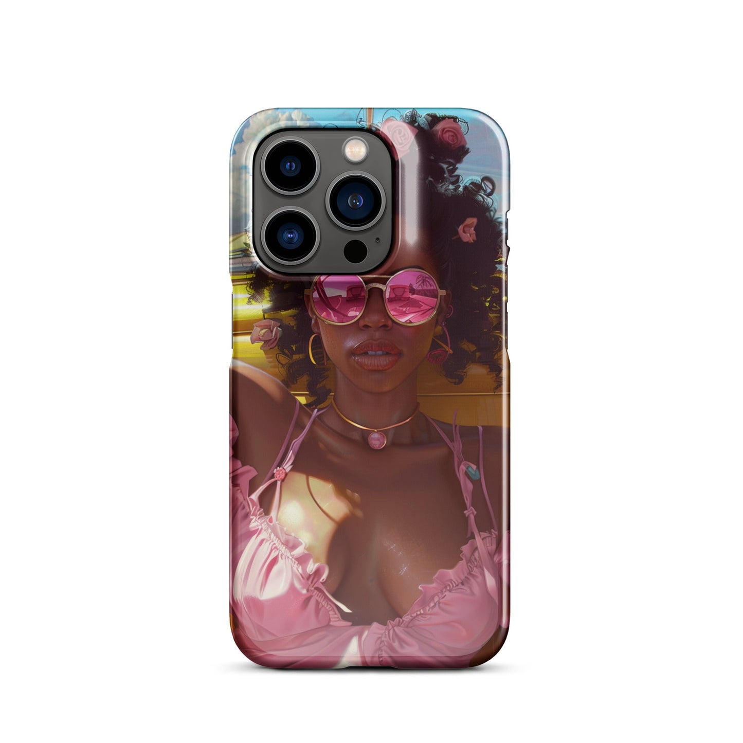 Black Girl Fashionista Phone case for iPhone - MyLootWare