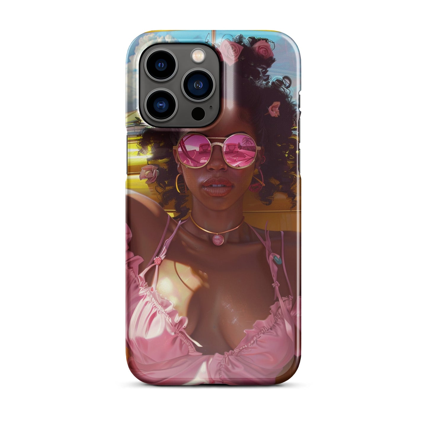 Black Girl Fashionista Phone case for iPhone - MyLootWare