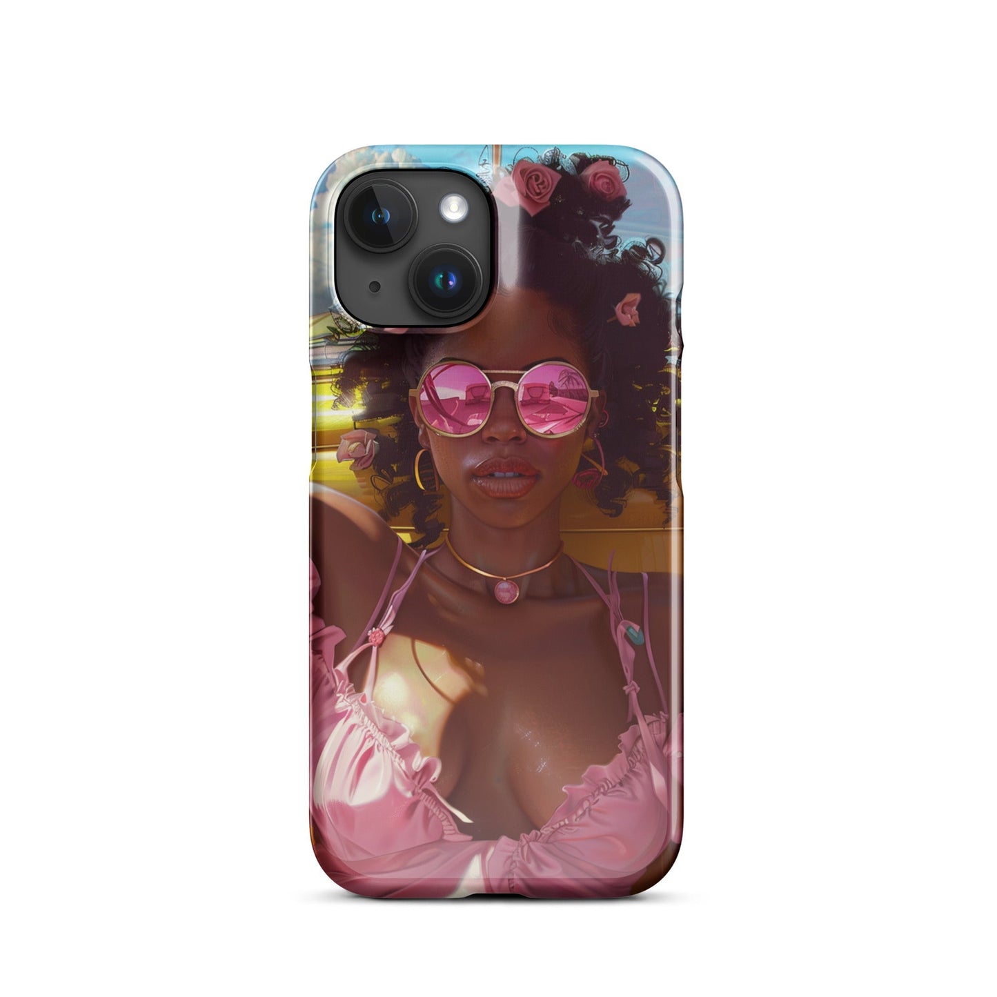 Black Girl Fashionista Phone case for iPhone - MyLootWare
