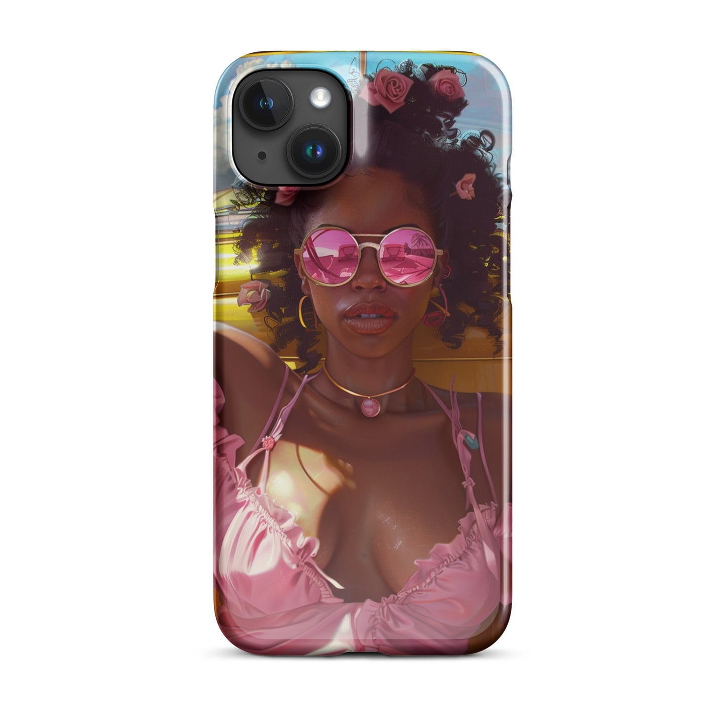 Black Girl Fashionista Phone case for iPhone - MyLootWare