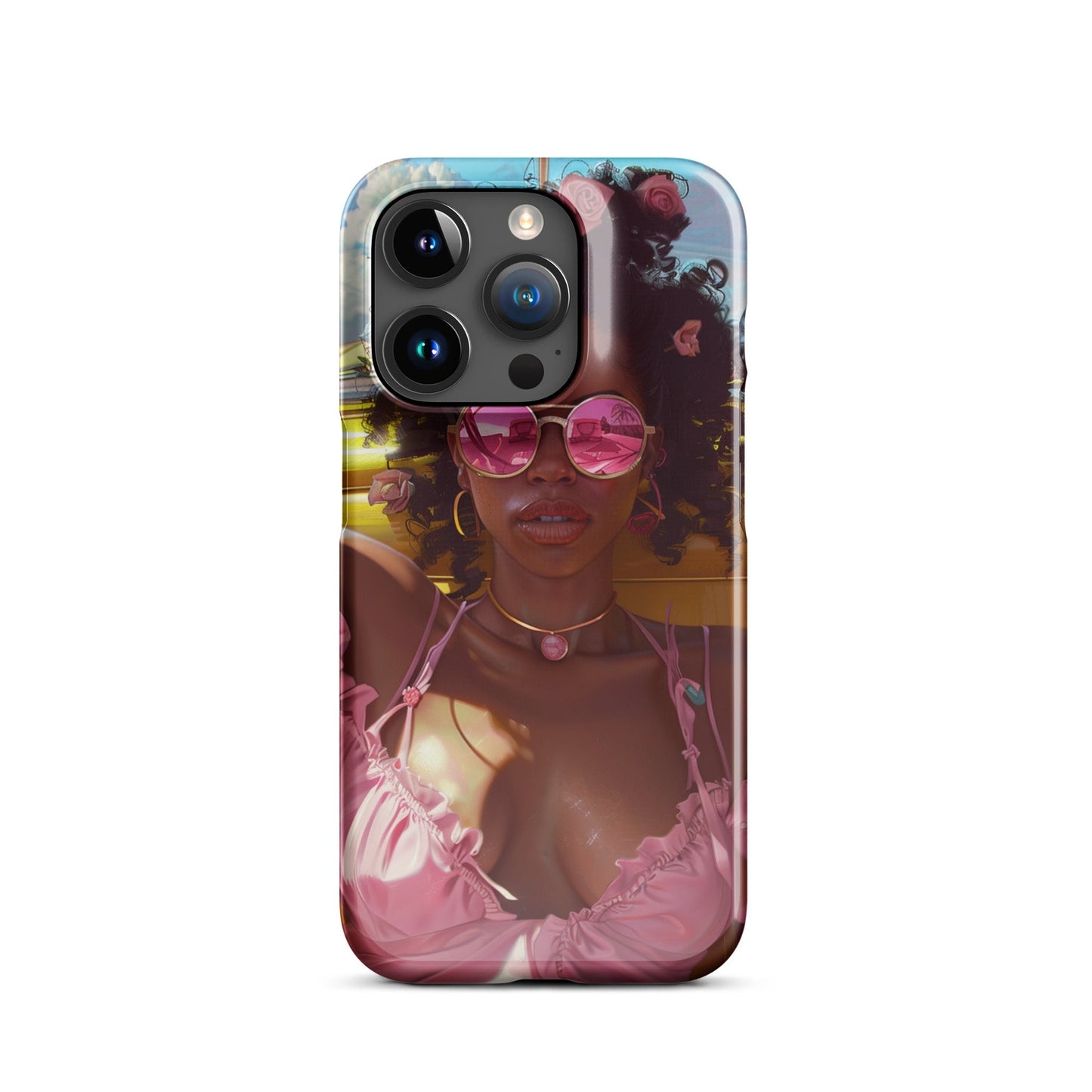 Black Girl Fashionista Phone case for iPhone - MyLootWare