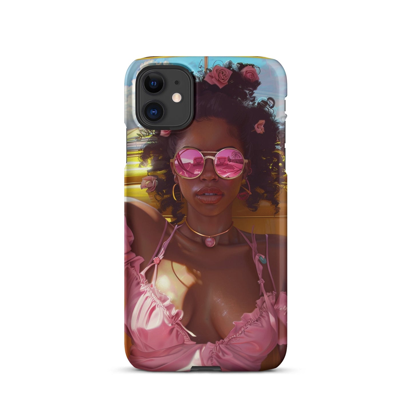 Black Girl Fashionista Phone case for iPhone - MyLootWare