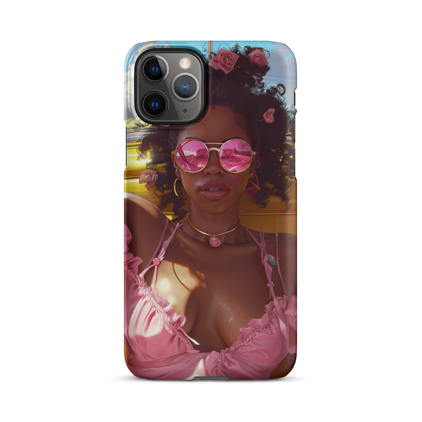 Black Girl Fashionista Phone case for iPhone - MyLootWare