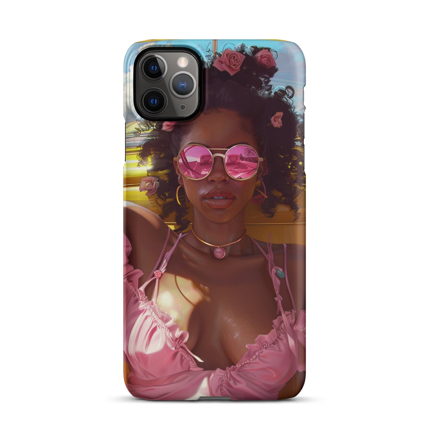 Black Girl Fashionista Phone case for iPhone - MyLootWare