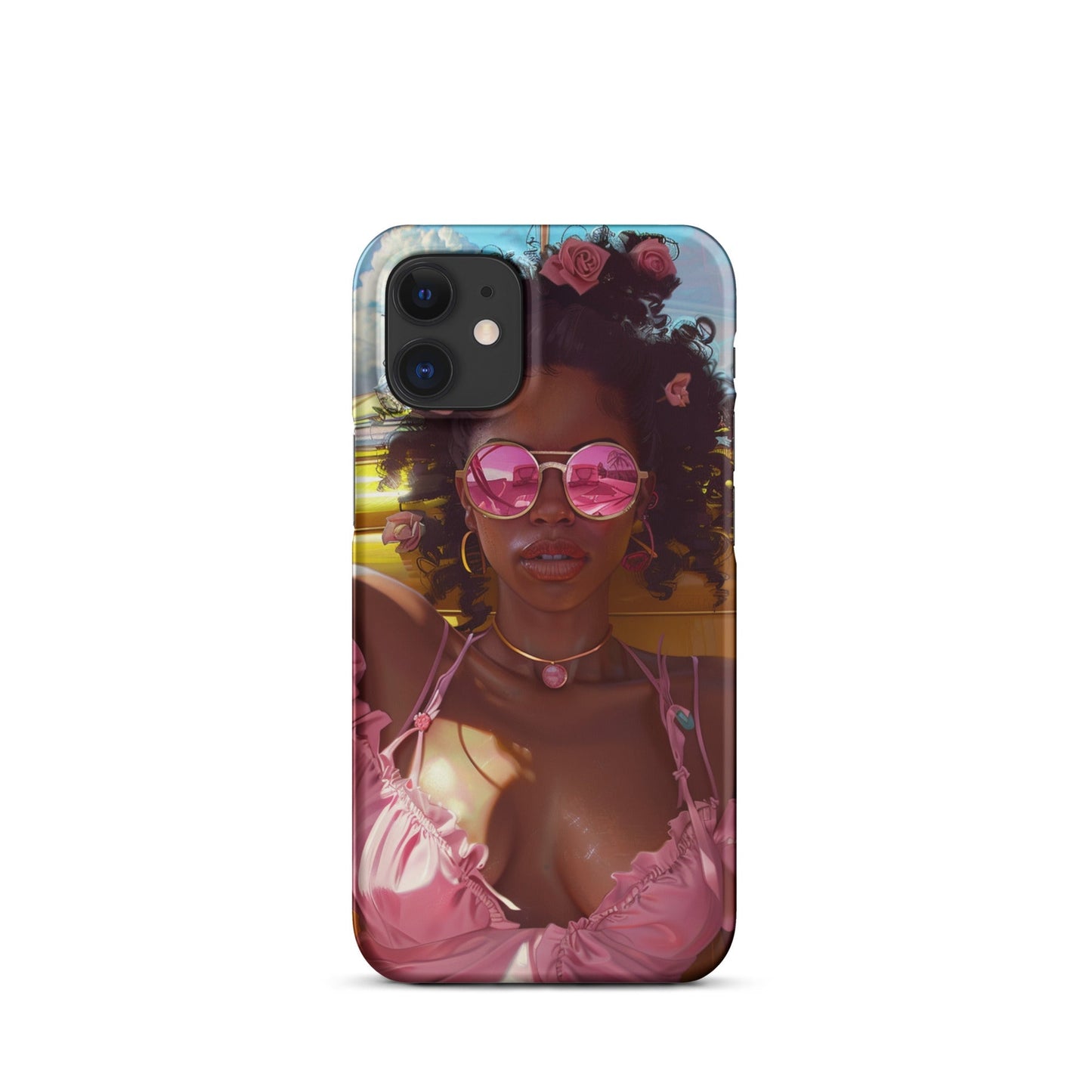 Black Girl Fashionista Phone case for iPhone - MyLootWare